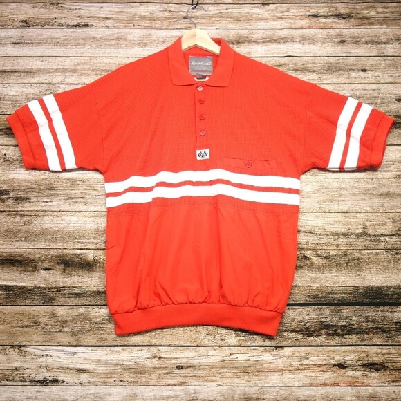 Xceptions By DSI Men's Size L Large Vintage 80's Polo Shirt #1470 - Picture 1 of 8